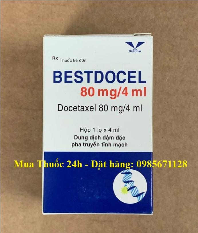 Thuốc Bestdocel 80mg/4ml Docetaxel giá bao nhiêu mua ở đâu