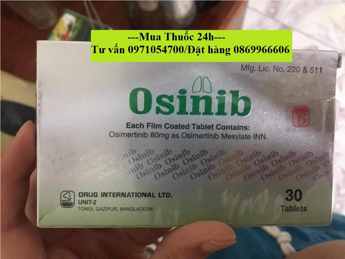 Thuốc Osinib (Osimertinib) giá bao nhiêu mua ở đâu?