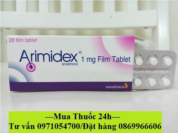 Thuốc Arimidex (Anastrozole) mua ở đâu giá bao nhiêu?