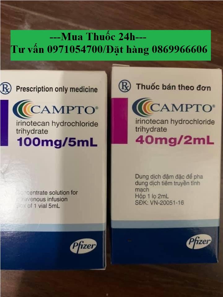 Thuốc Campto (irinotecan) giá bao nhiêu mua ở đâu?