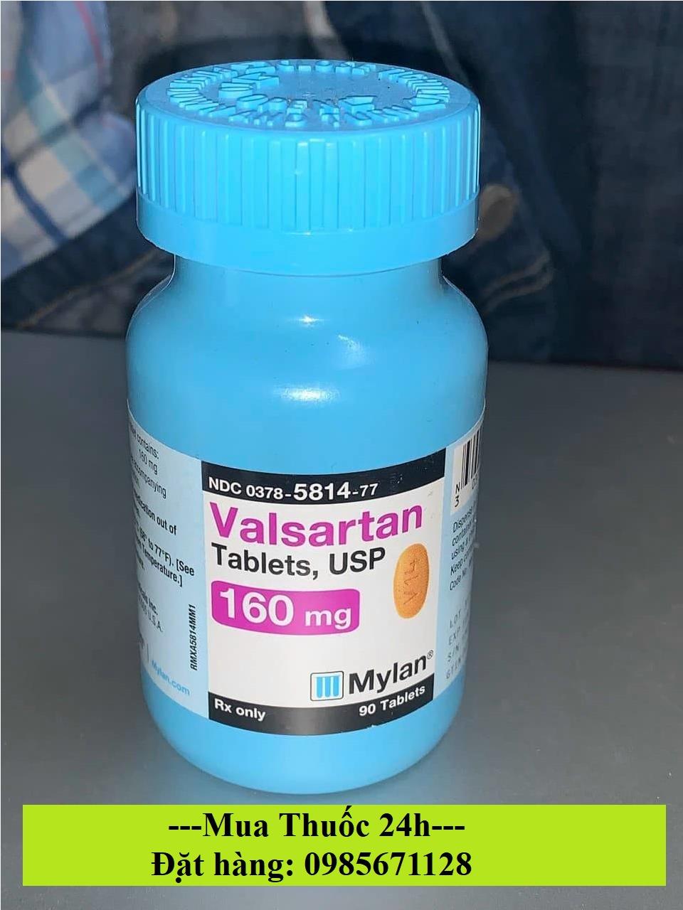 Thuốc Valsartan 160mg giá bao nhiêu mua ở đâu