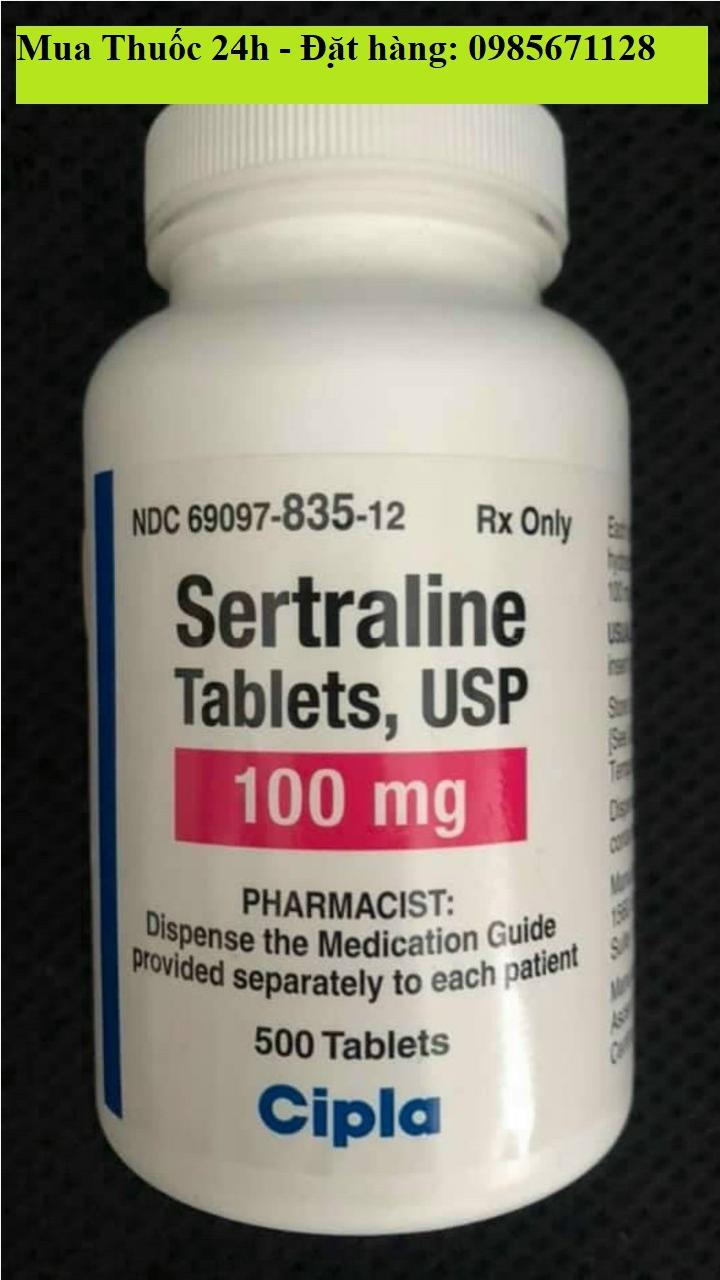 Thuốc Sertraline 100mg giá bao nhiêu mua ở đâu