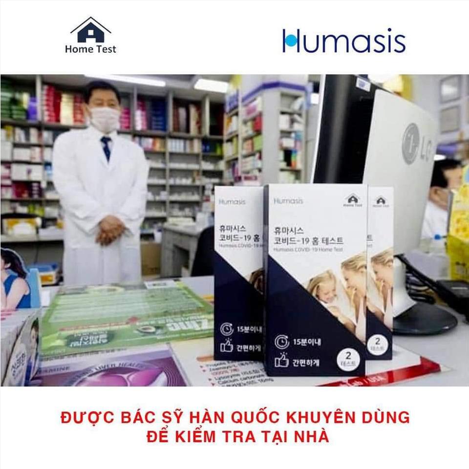 Kit Test Covid 19 Humasis Test nhanh Covid giá bao nhiêu mua ở đâu