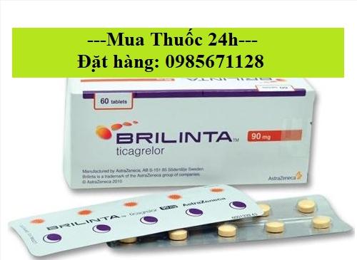 Thuốc Brilinta 90mg Ticagrelor giá bao nhiêu mua ở đâu