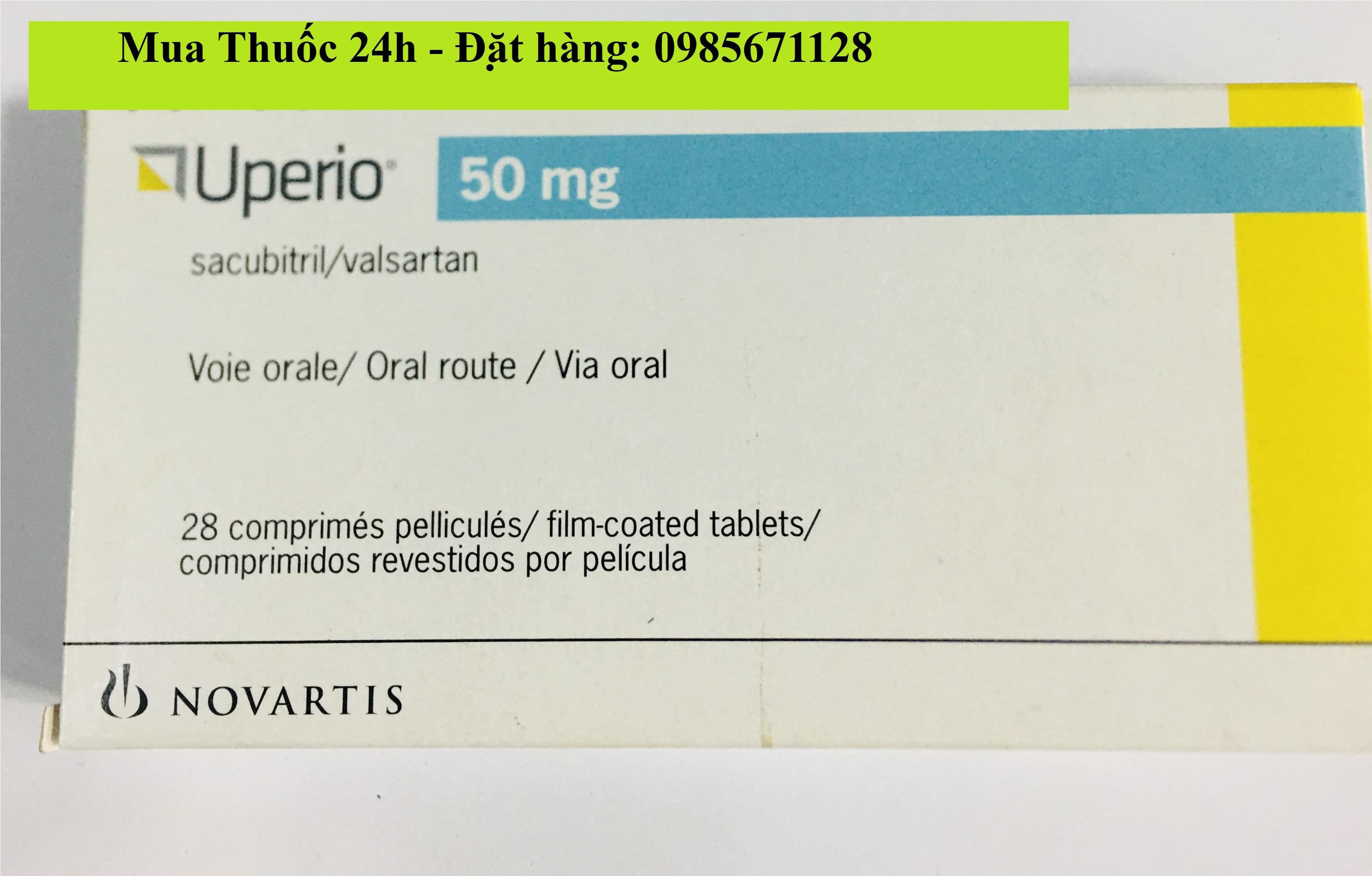 Thuốc Uperio 50mg (Sacubitril và Valsartan) giá bao nhiêu mua ở đâu