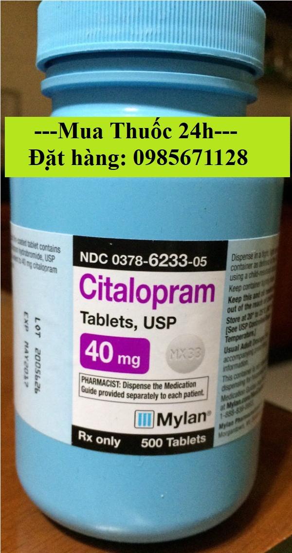 Thuốc Citalopram 40mg giá bao nhiêu mua ở đâu