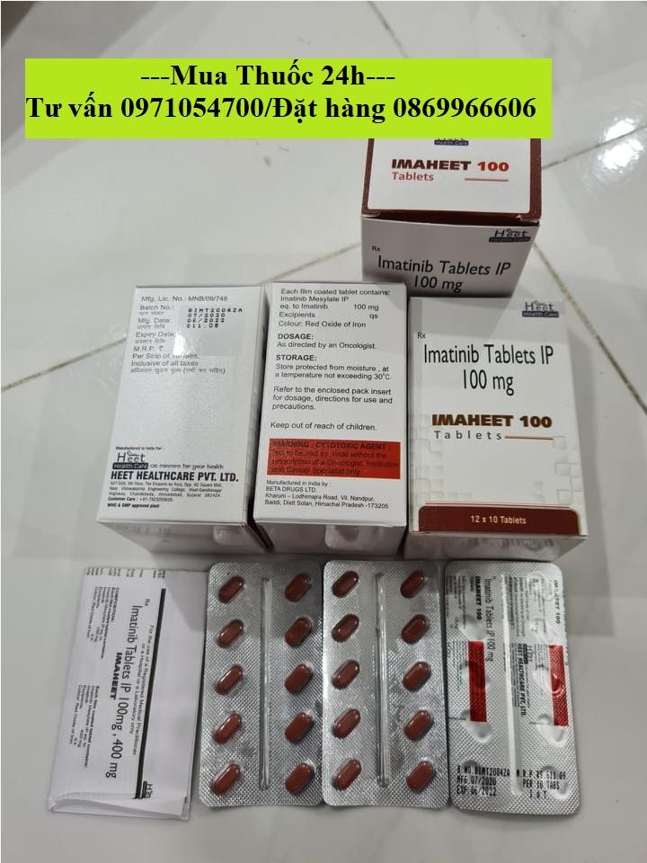 Thuốc Imaheet 100 (Imatinib) giá bao nhiêu mua ở đâu?