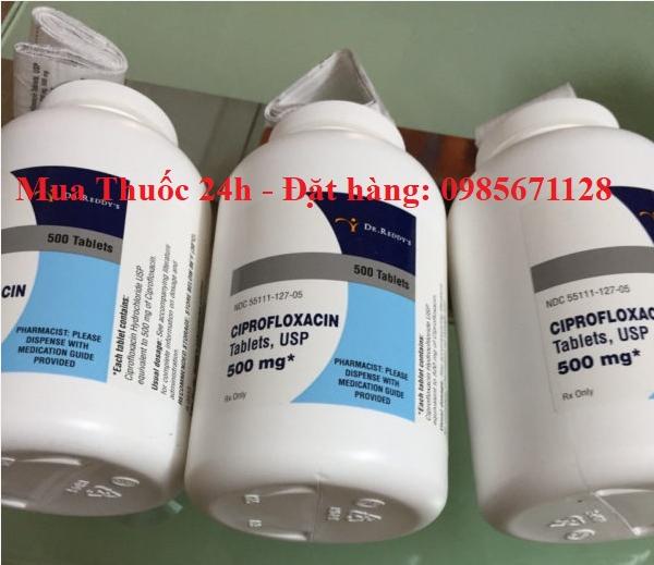 Thuốc Ciproloxacin 500mg giá bao nhiêu mua ở đâu