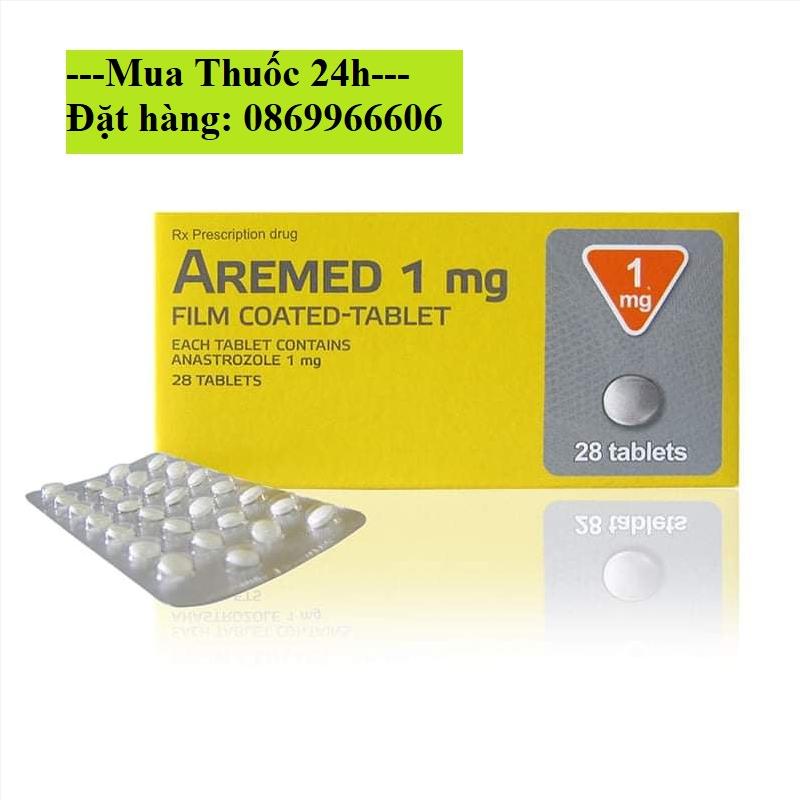 Thuốc Aremed 1mg (Anastrozole) giá bao nhiêu mua ở đâu?