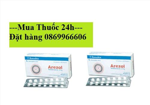 Thuốc Arezol Anastrozole 1mg giá bao nhiêu mua ở đâu?