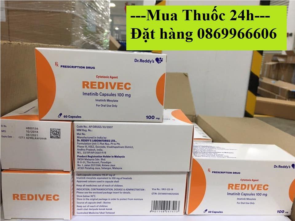 Thuốc Redivec Imatinib giá bao nhiêu mua ở đâu?