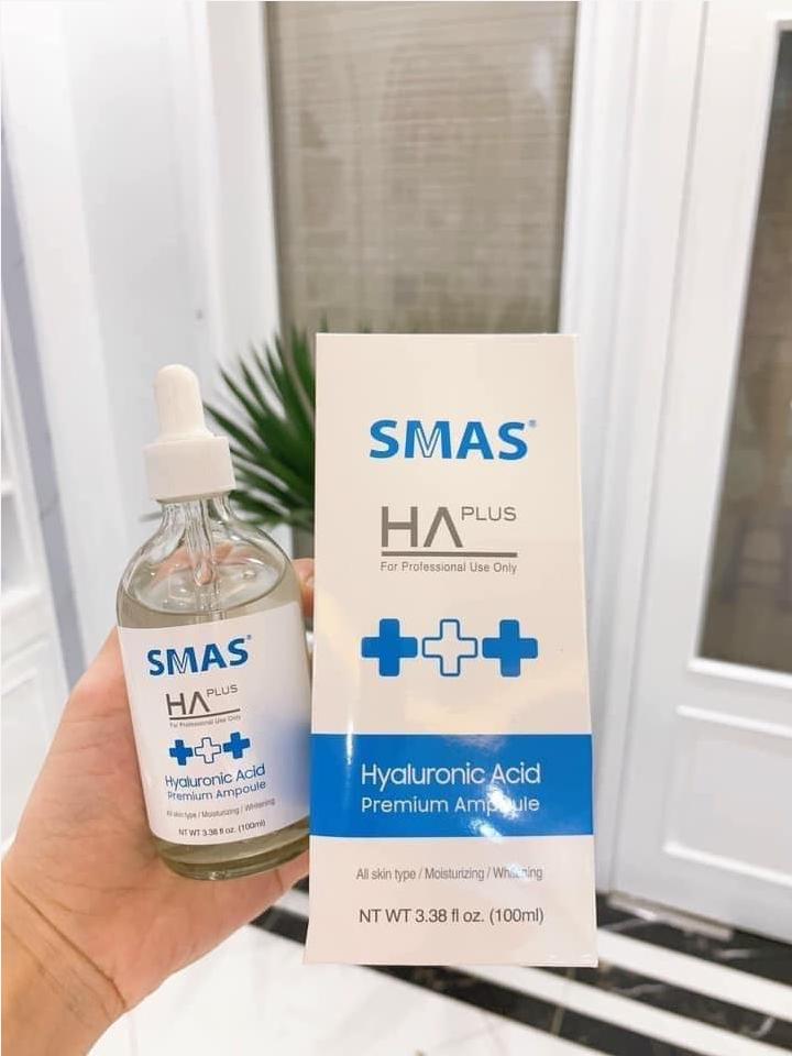 Serum HA Smas Hyaluronic acid giá bao nhiêu mua ở đâu?