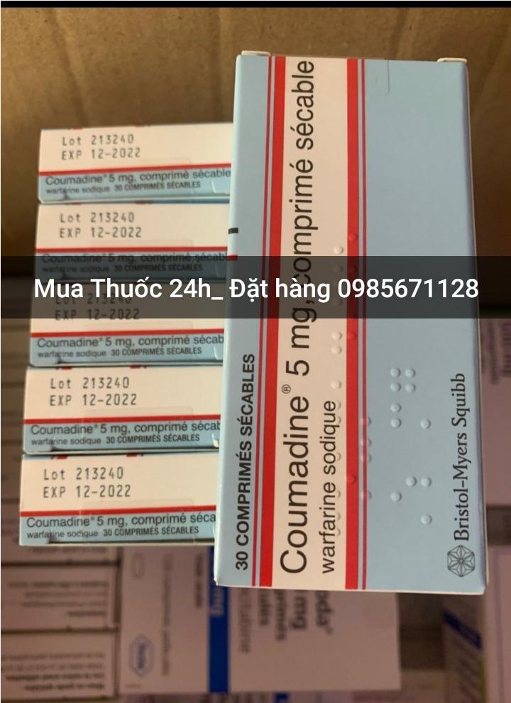 Thuốc Coumadine 5mg Warfarin giá bao nhiêu mua ở đâu