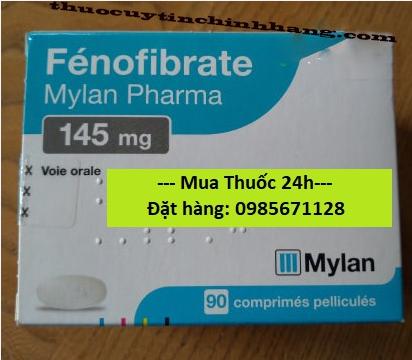 Thuốc Fenofibrate 145mg Mylan giá bao nhiêu mua ở đâu