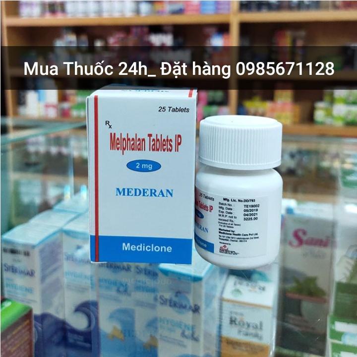 Thuốc Mederan 2mg Melphalan giá bao nhiêu mua ở đâu
