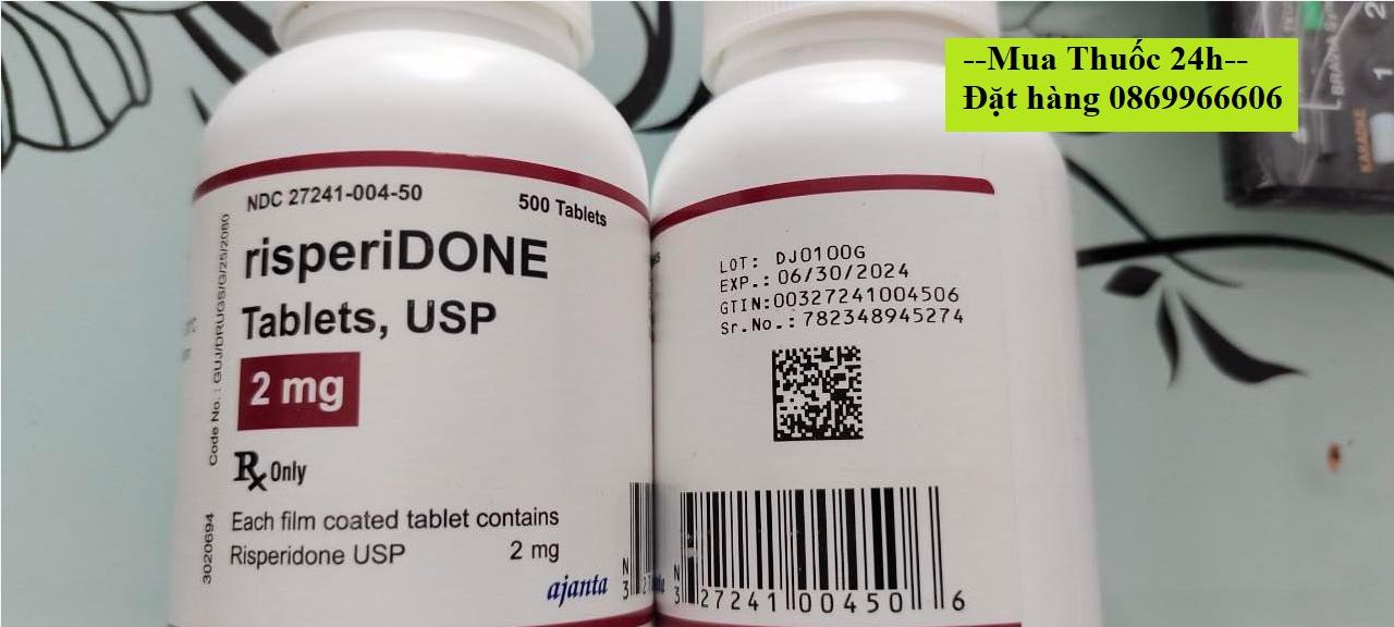 Thuốc Risperidone 2mg giá bao nhiêu mua ở đâu?