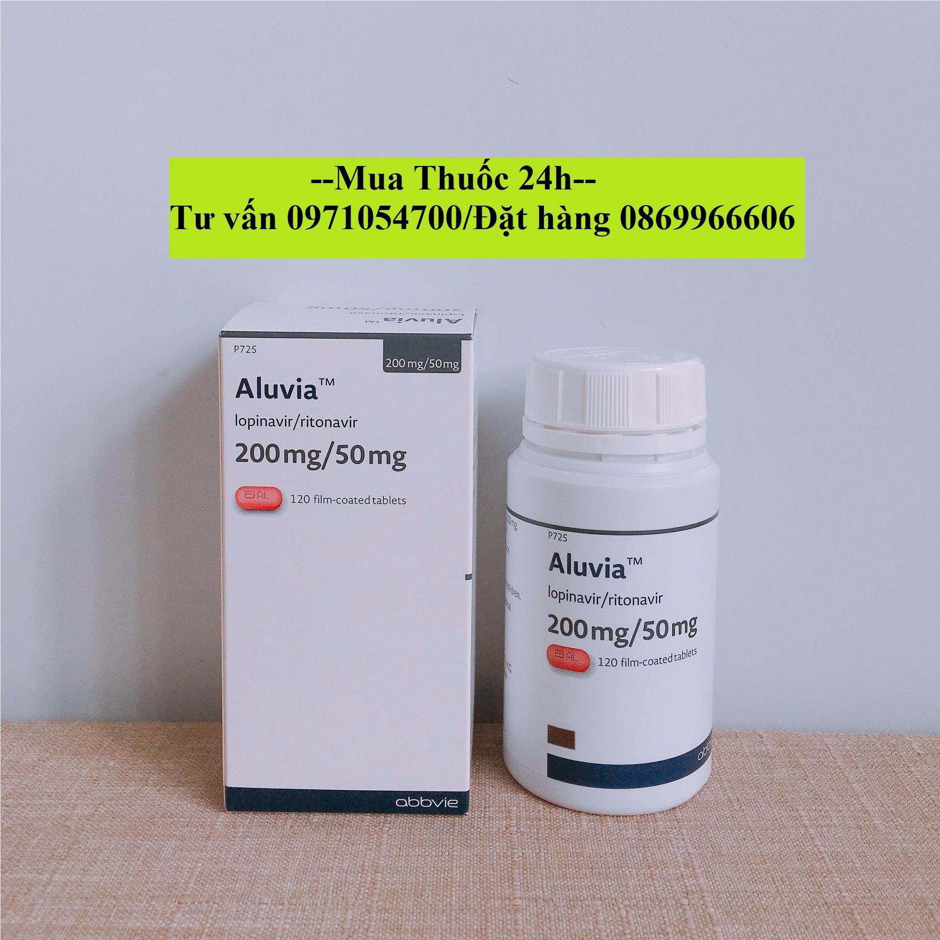 Thuốc Aluvia (Lopinavir 200mg/Ritonavir 50mg) giá bao nhiêu mua ở đâu?