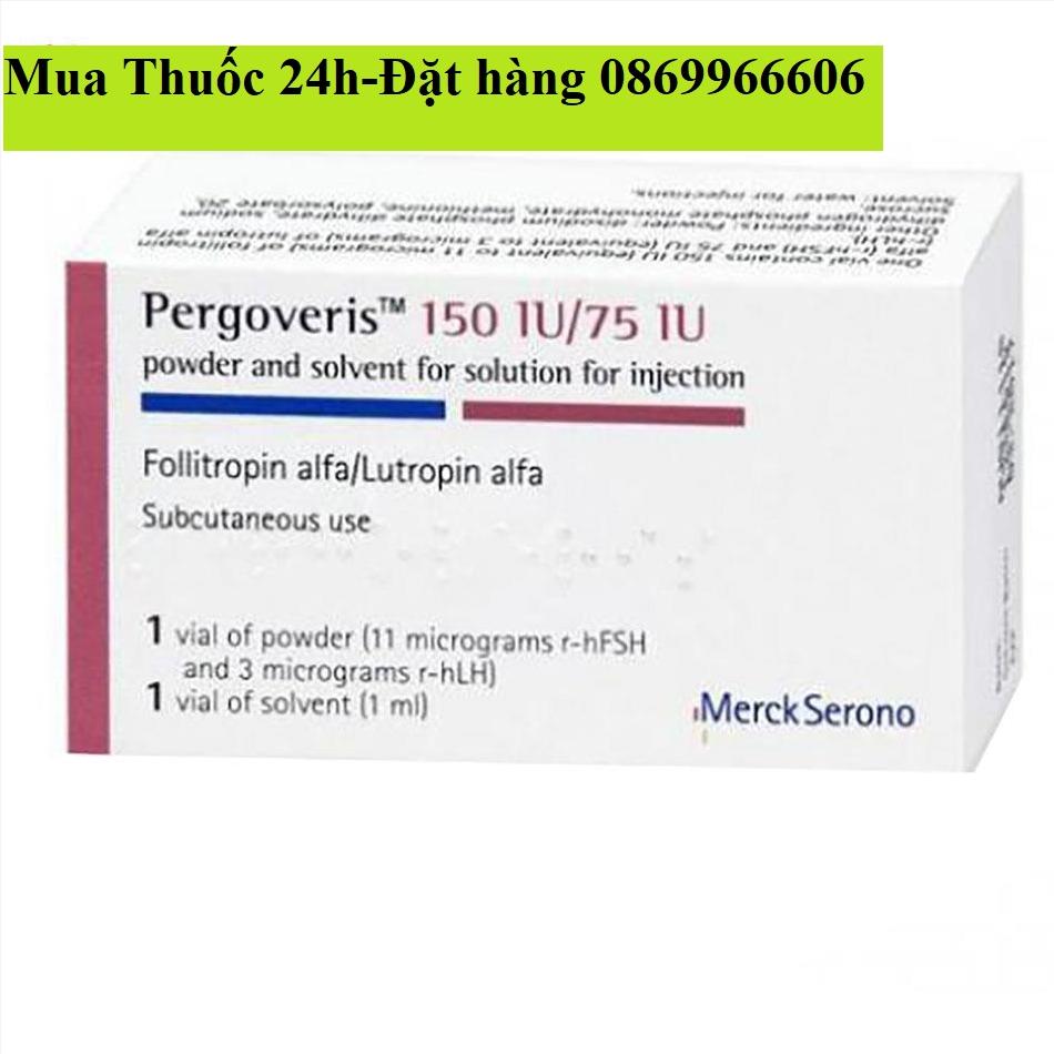 Thuốc kích trứng Pergoveris giá bao nhiêu mua ở đâu?