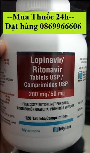 Thuốc Lopinavir/Ritonavir Mylan giá bao nhiêu mua ở đâu?