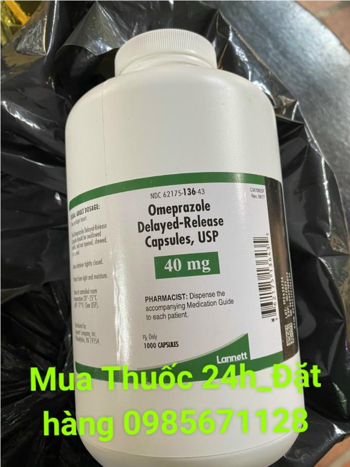 Thuốc Omeprazole 40mg giá bao nhiêu mua ở đâu 