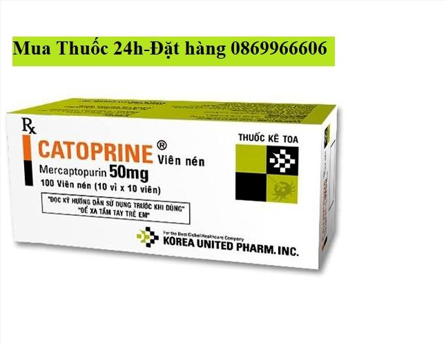 Thuốc Catoprine Mercaptopurine 50mg giá bao nhiêu mua ở đâu?