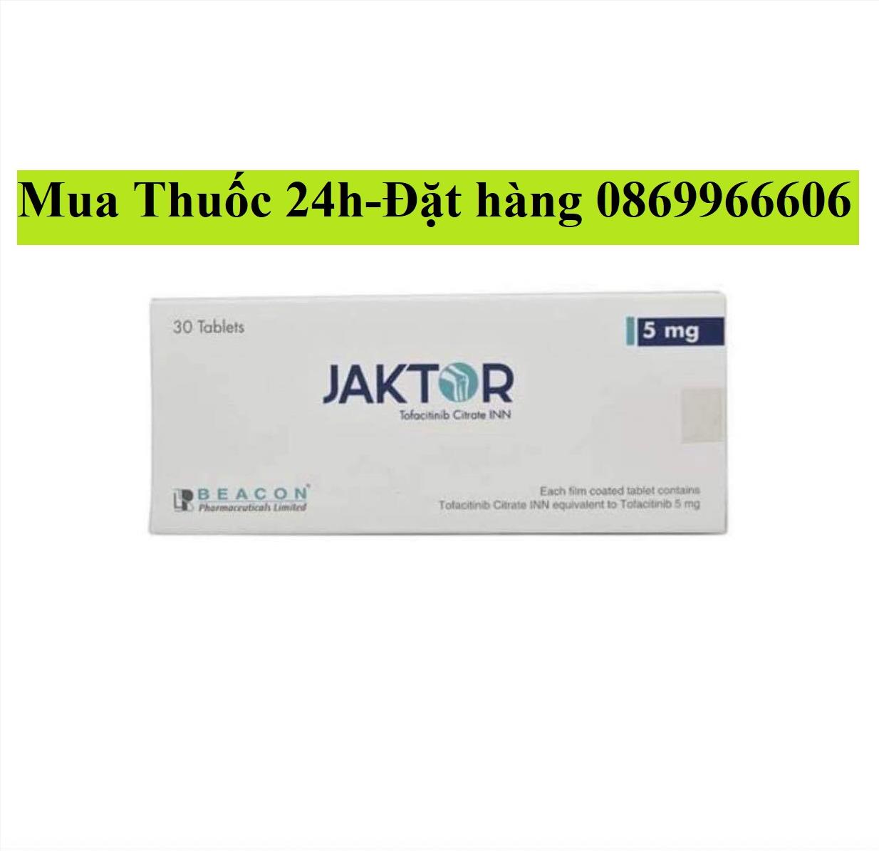 Thuốc Jaktor Tofacitinib 5mg giá bao nhiêu mua ở đâu?