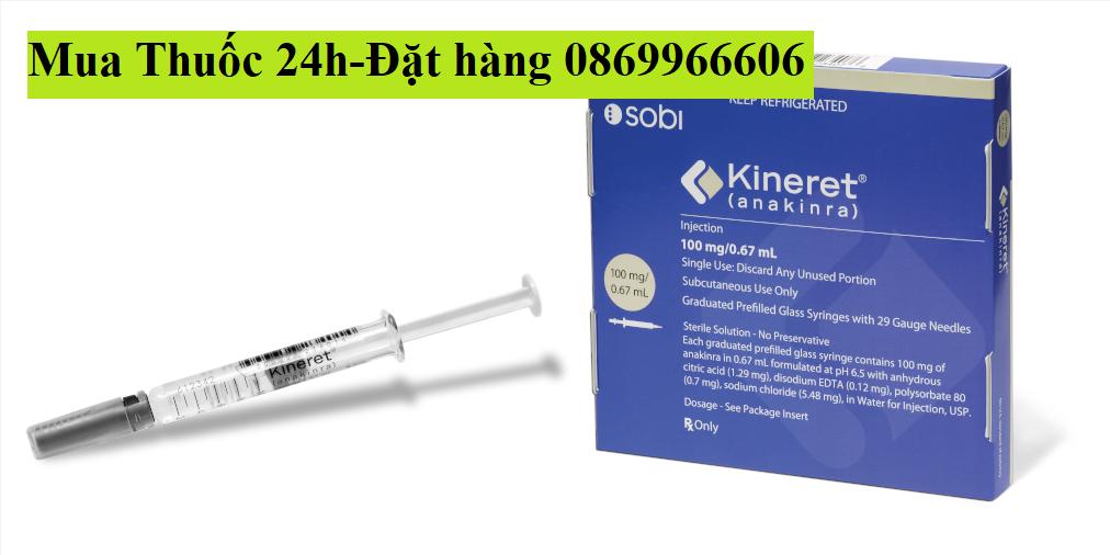 Thuốc Kineret Anakinra 100mg giá bao nhiêu mua ở đâu?