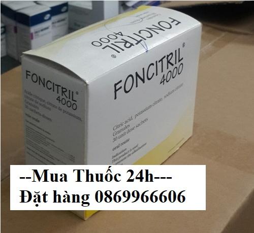 Thuốc Foncitril 4000 giá bao nhiêu mua ở đâu?