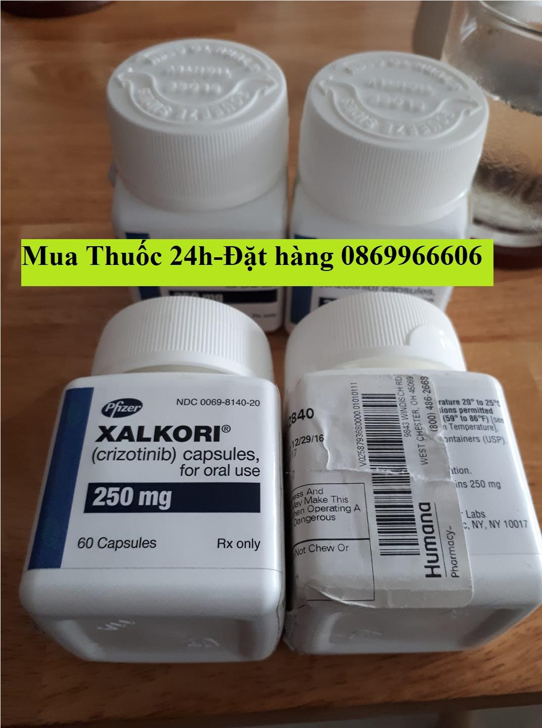 Thuốc Xalkori Crizotinib 250mg giá bao nhiêu mua ở đâu?