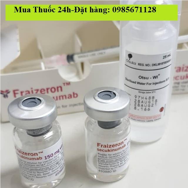 Thuốc Fraizeron 150mg Secukinomab giá bao nhiêu mua ở đâu 