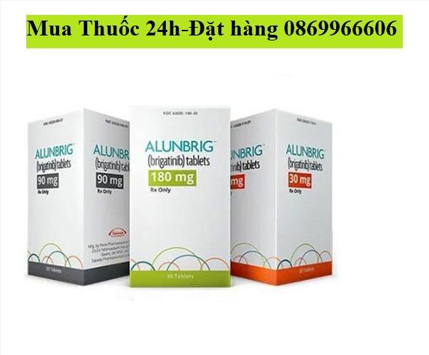 Thuốc Alunbrig Brigatinib giá bao nhiêu mua ở đâu?