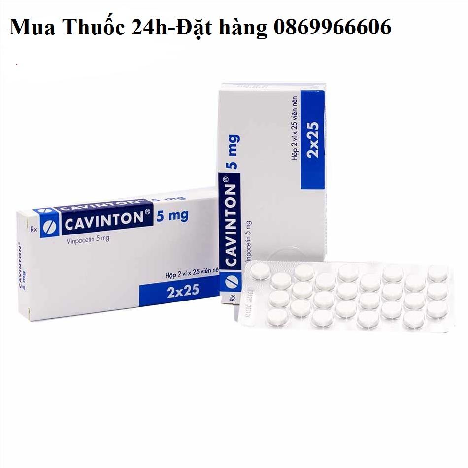 Thuốc Cavinton Vinpocetine 5mg giá bao nhiêu mua ở đâu?