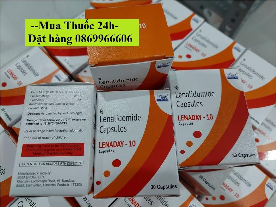 Thuốc Lenaday 10 (Lenalidomide) giá bao nhiêu mua ở đâu?