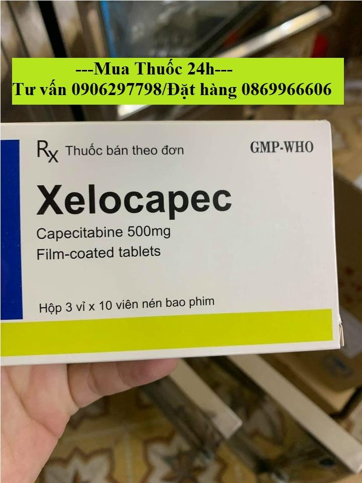 Thuốc Xelocapec Capecitabine 500mg giá bao nhiêu mua ở đâu?