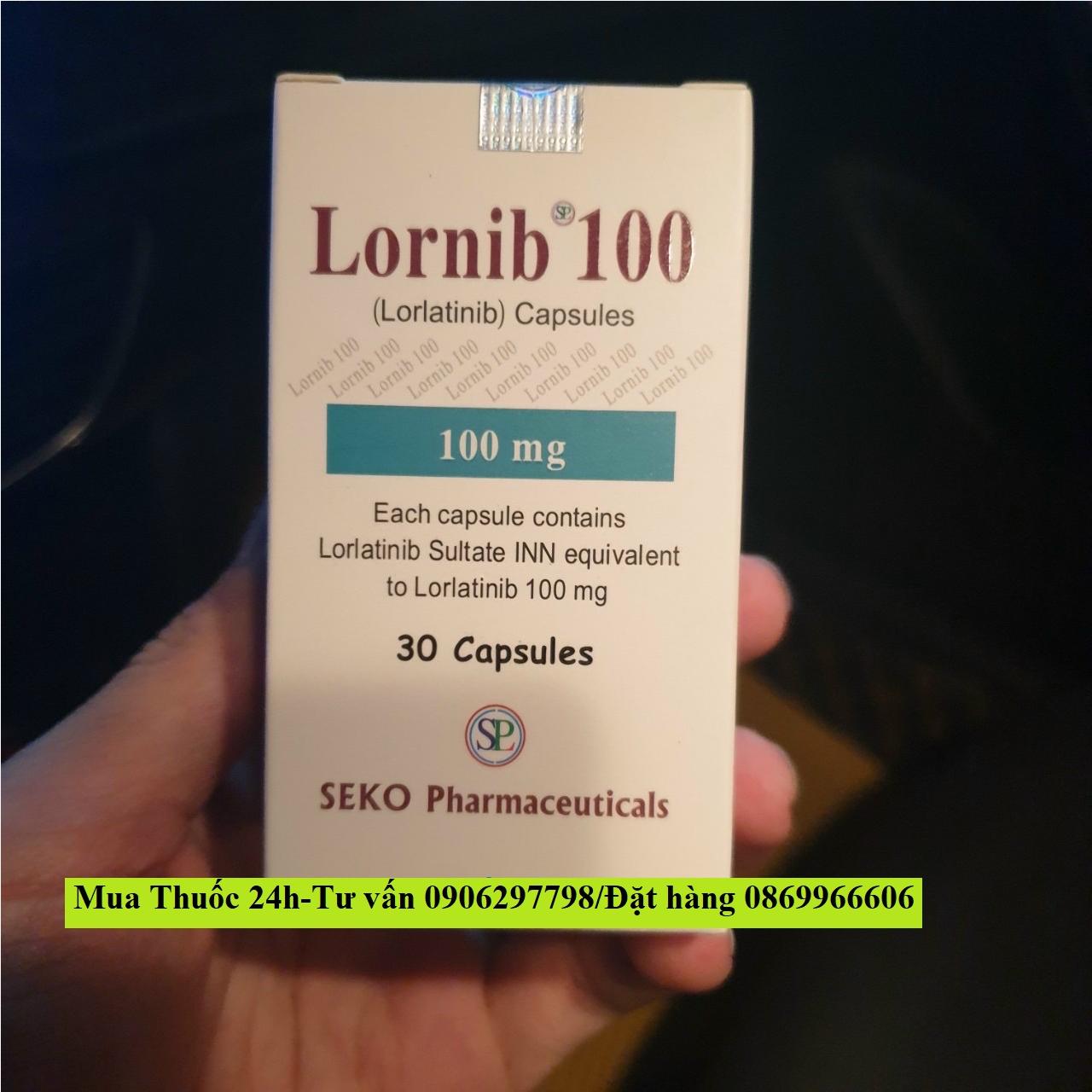 Thuốc Lornib 100 Lorlatinib 100mg giá bao nhiêu mua ở đâu?