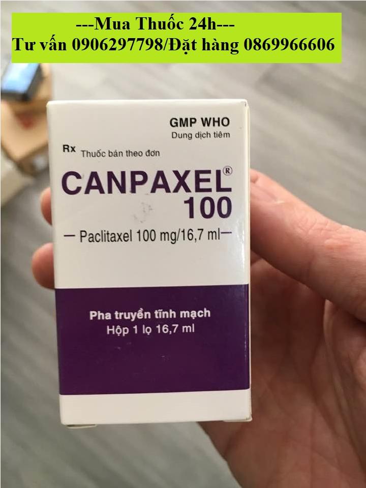 Thuốc Canpaxel 100 Paclitaxel 100mg giá bao nhiêu mua ở đâu?