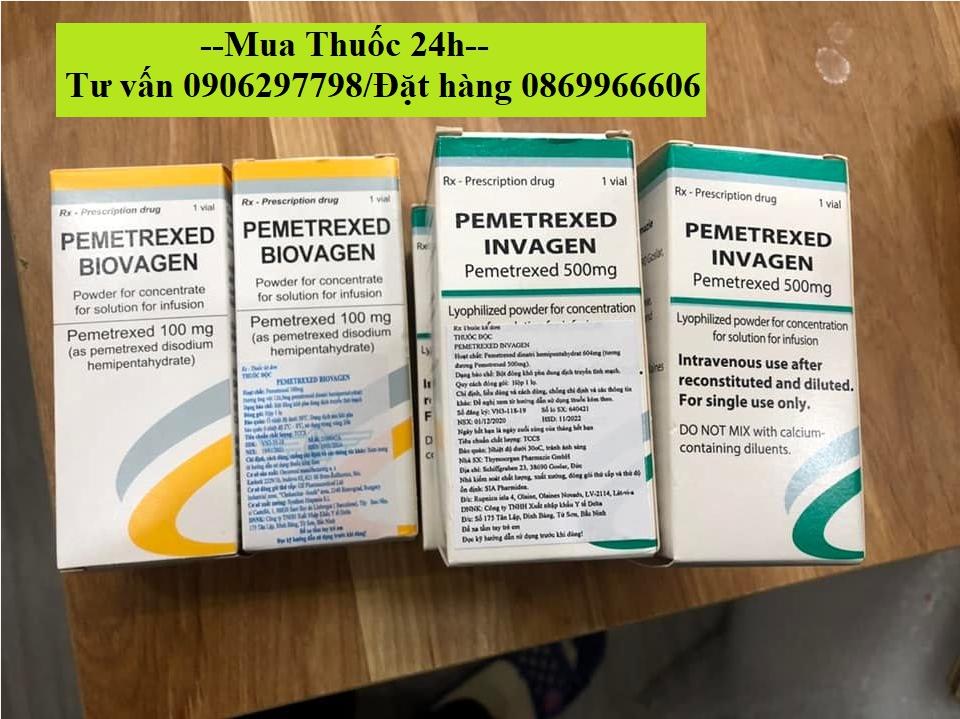 Thuốc Pemetrexed Biovagen giá bao nhiêu mua ở đâu?