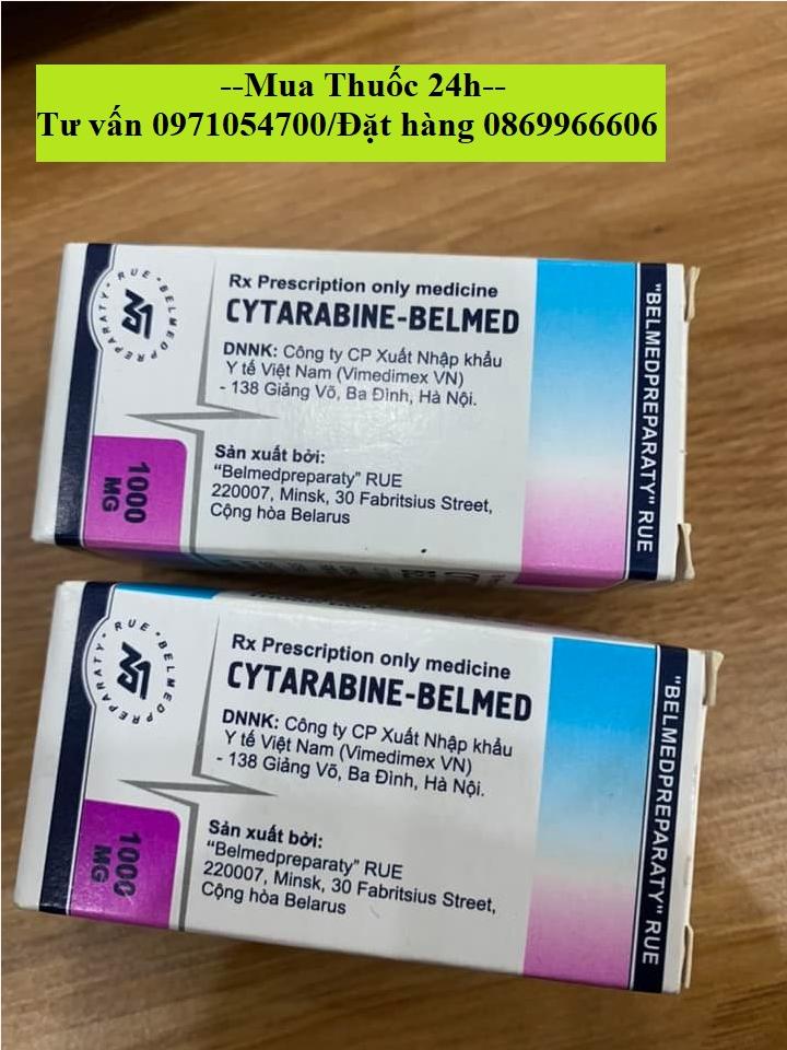Thuốc Cytarabine Belmed giá bao nhiêu mua ở đâu?
