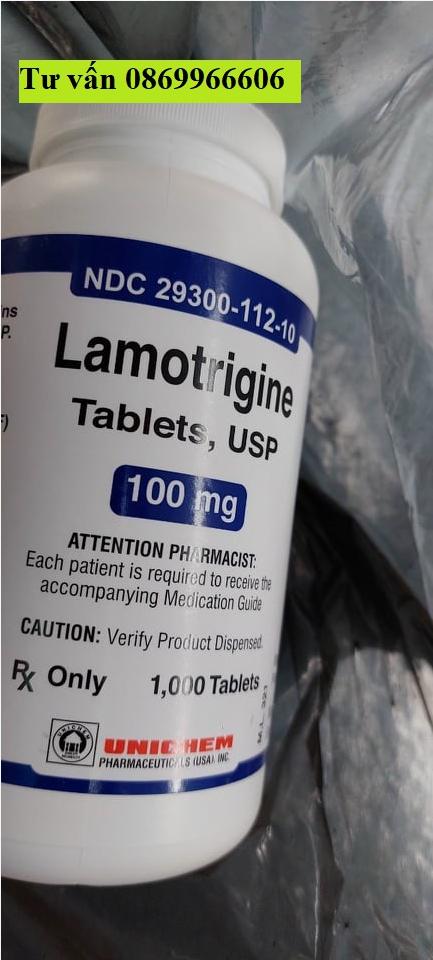 Thuốc Lamotrigine 100mg giá bao nhiêu mua ở đâu?