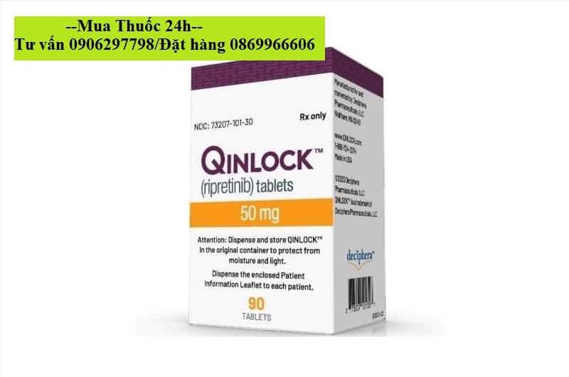 Thuốc Qinlock Ripretinib 50mg giá bao nhiêu mua ở đâu?