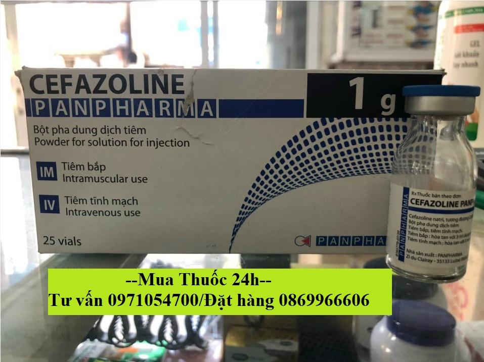 Thuốc Cefazoline Panpharma giá bao nhiêu mua ở đâu?