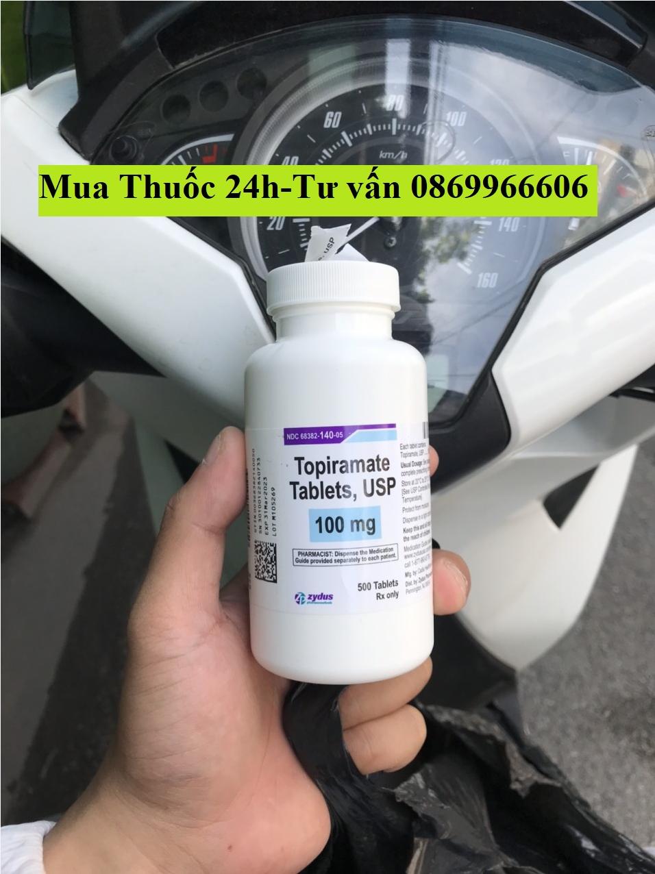 Thuốc Topiramate 100mg Zydus giá bao nhiêu mua ở đâu?