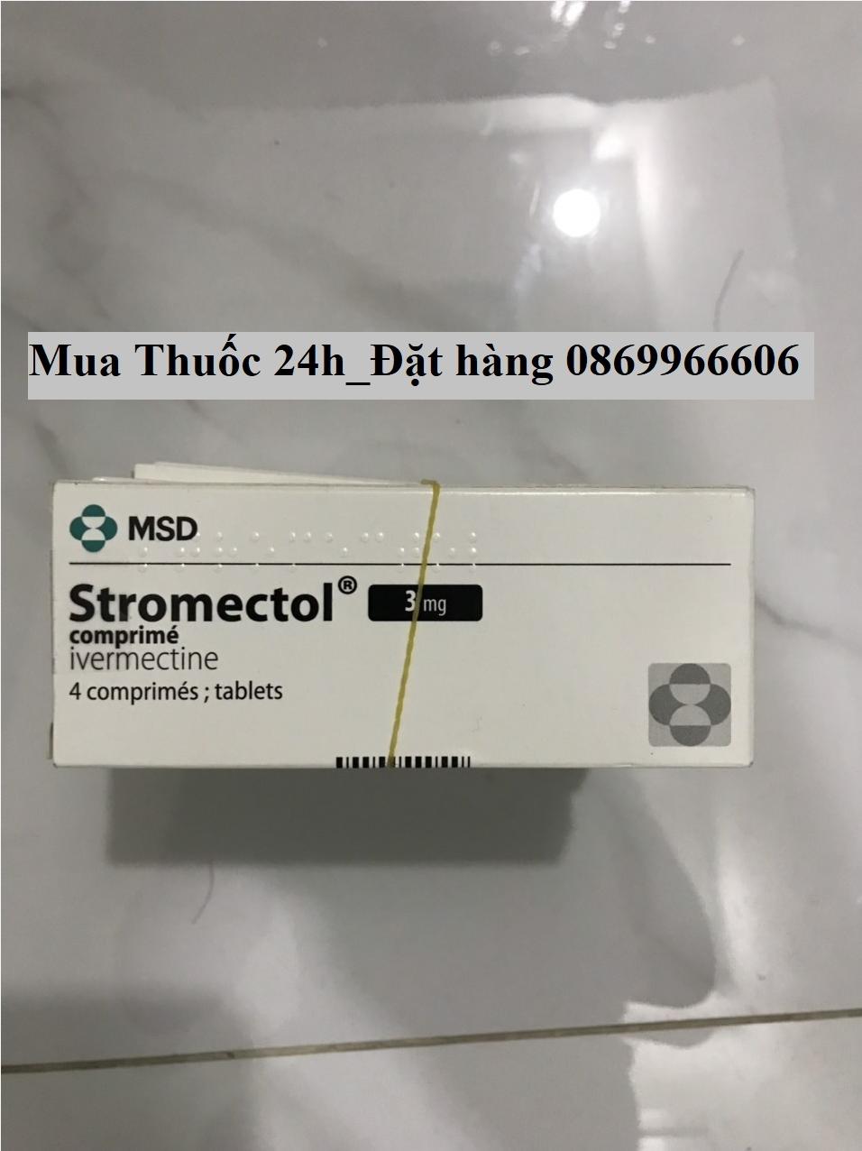 Thuốc Stromectol Ivermectine 3mg giá bao nhiêu mua ở đâu?