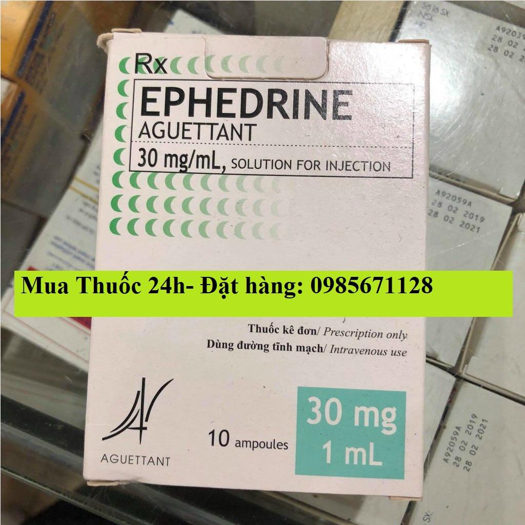 Thuốc Ephedrine Aguettant 30mg/ml giá bao nhiêu mua ở đâu