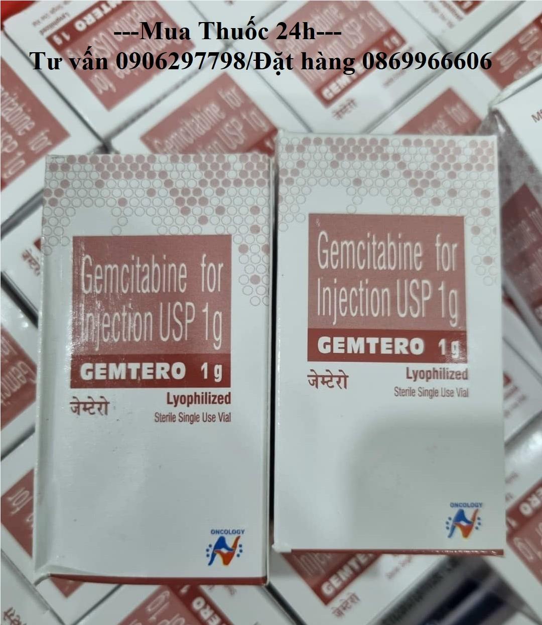 Thuốc Gemtero 1g Gemcitabine giá bao nhiêu mua ở đâu?