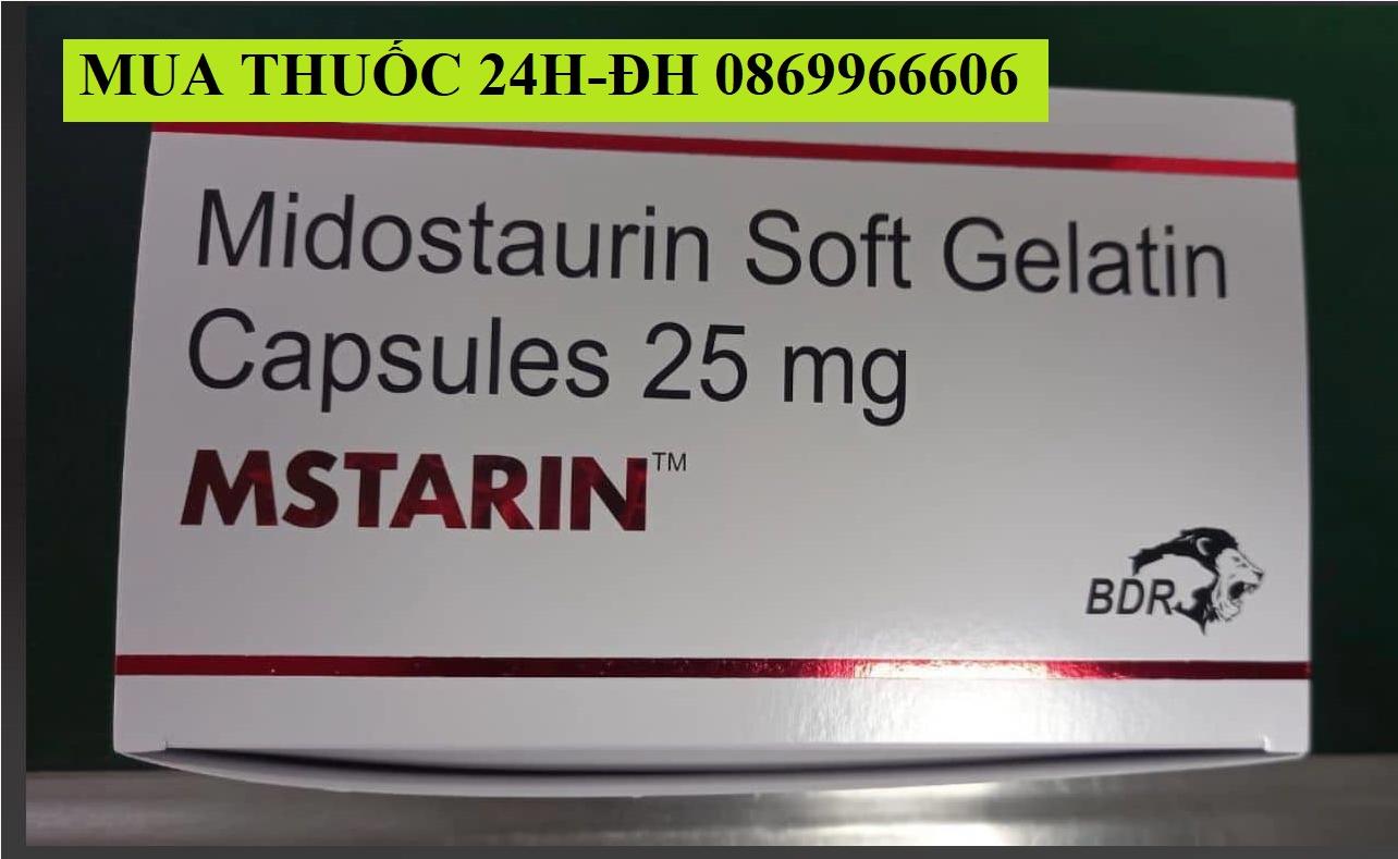 Thuốc Mstarin Midostaurin giá bao nhiêu mua ở đâu?