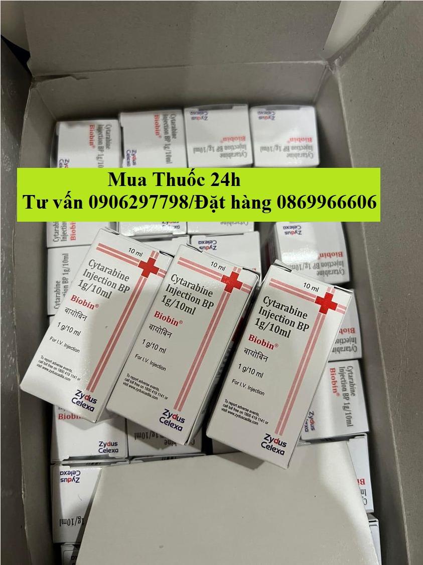 Thuốc Biobin Cytarabine 1g/10ml giá bao nhiêu mua ở đâu?