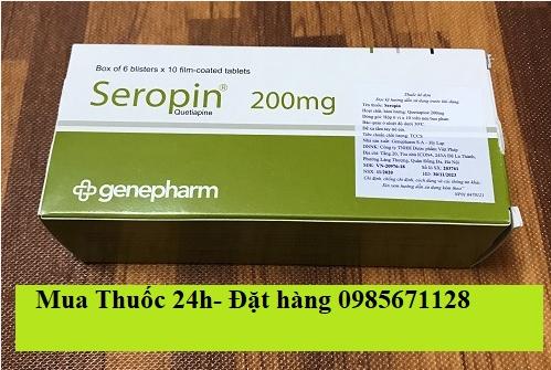 Thuốc Seropin 200mg Quetiapine giá bao nhiêu mua ở đâu?