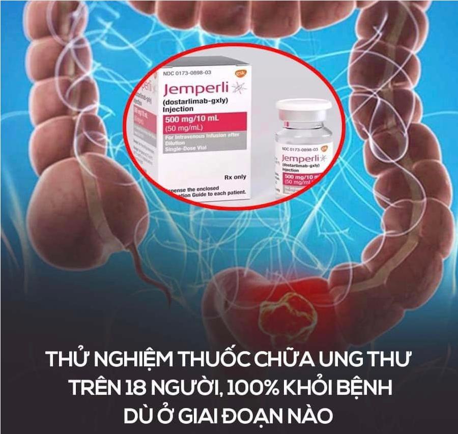 Thuốc Jemperli dostarlimab điều trị ung thư giá bao nhiêu mua ở đâu?