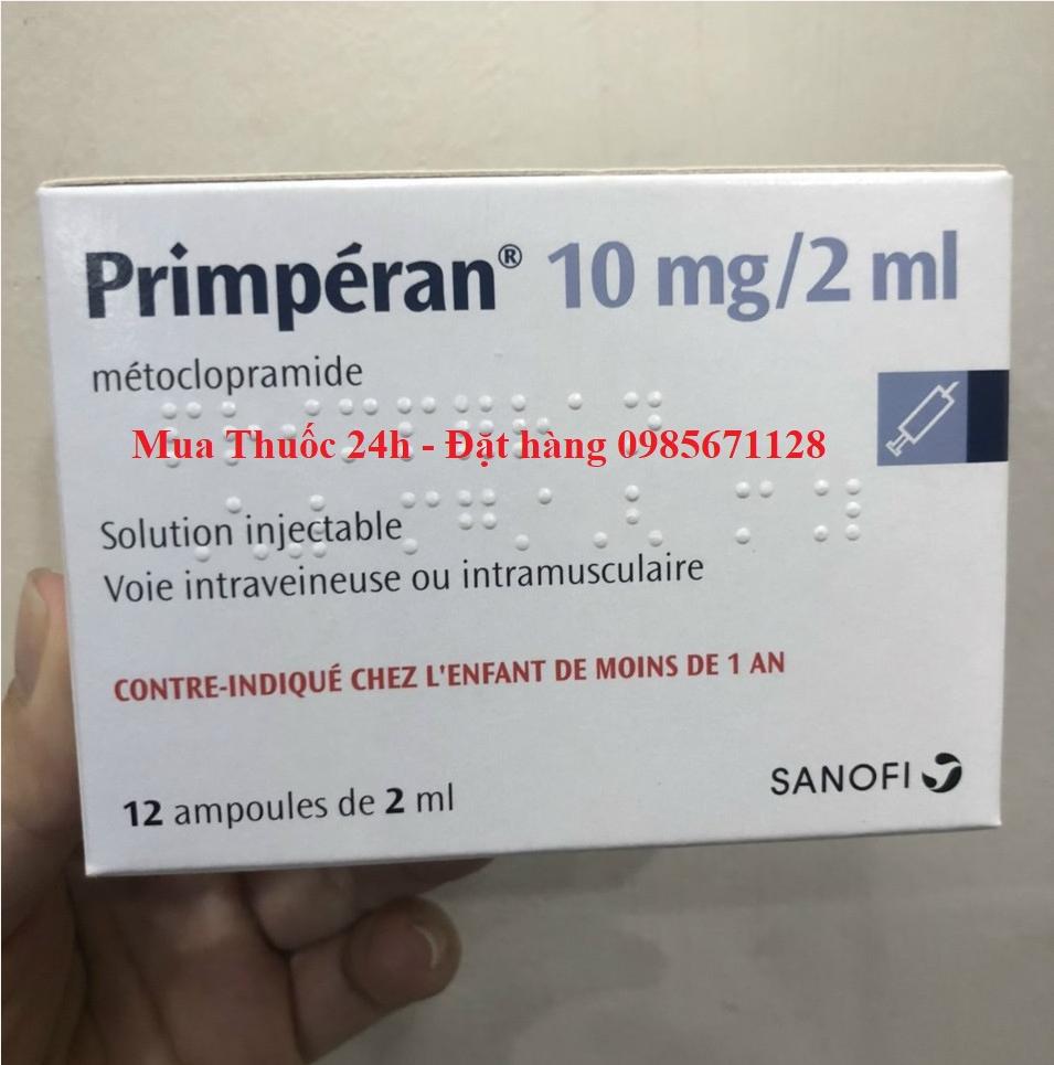 Thuốc Primperan 10mg/2ml Metoclopramide giá bao nhiêu mua ở đâu